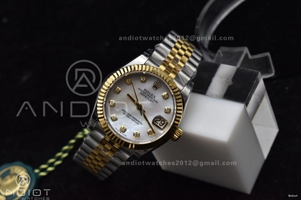 On 31 Diamond MOP President Ladies Steel GSF 316L YG Dial 278271 ZeroBulk Bracelet DateJust 542 0823